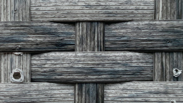 polyrattan grey mottled