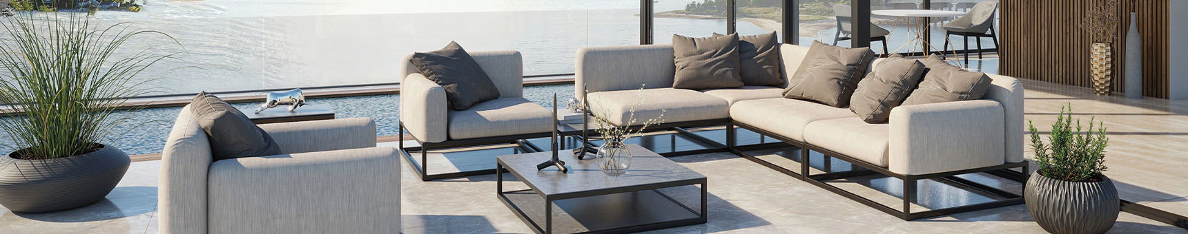 Garden Sofas - rope Garden Sofas - rope