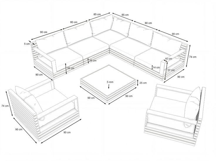 Product dimensions - RN-1 XL