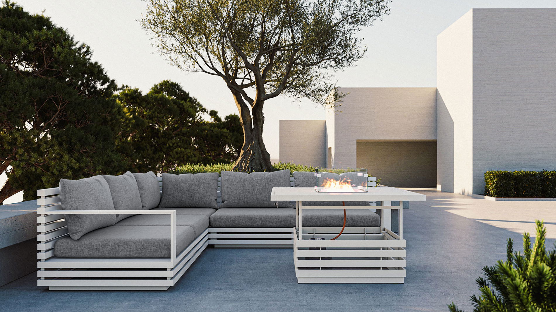 RN-1 M with firepit - 37 mbar