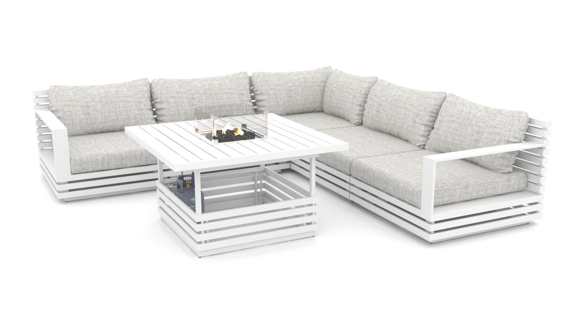 RN-1 M with firepit - 37 mbar