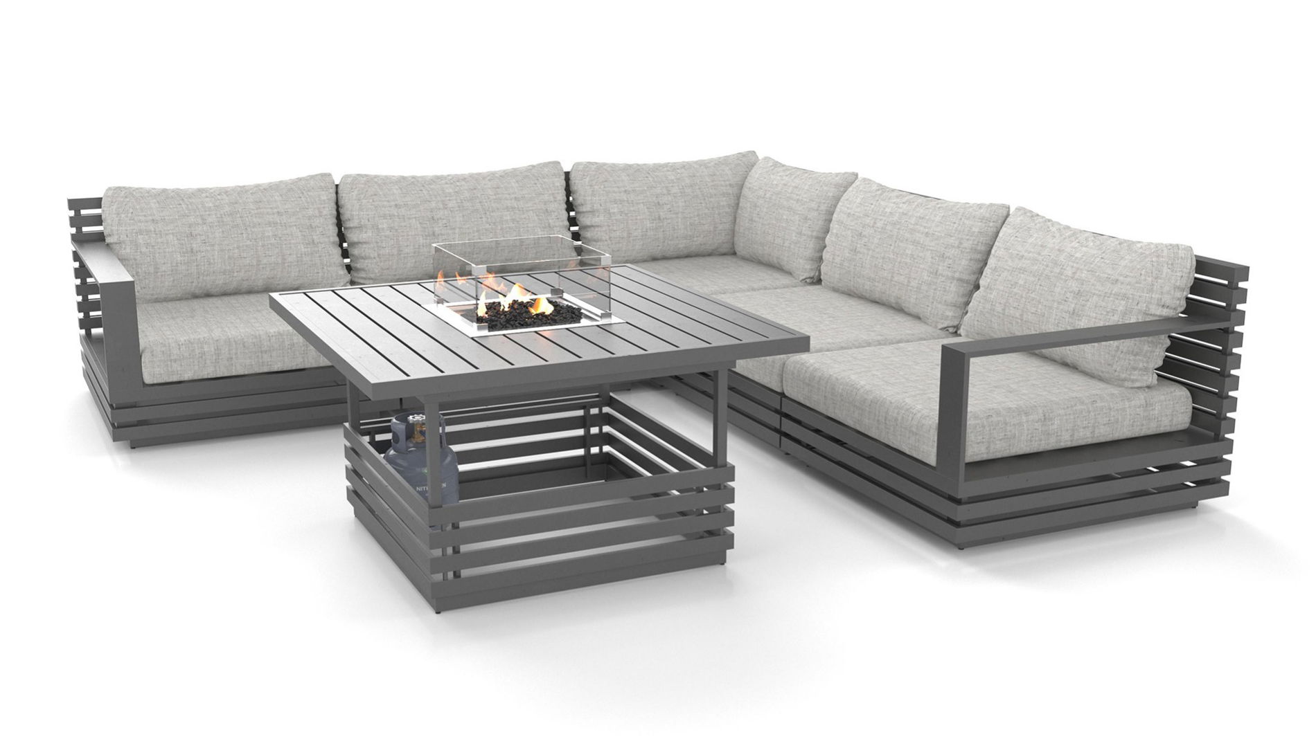 RN-1 M with firepit - 37 mbar