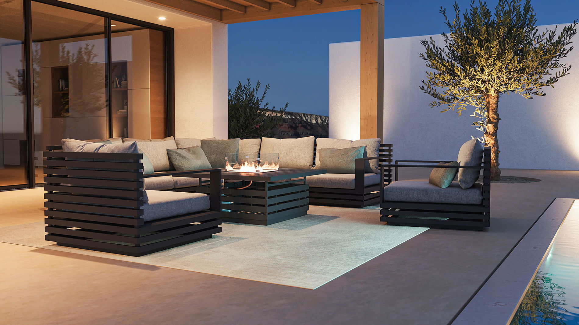 RN-1 XL with firepit