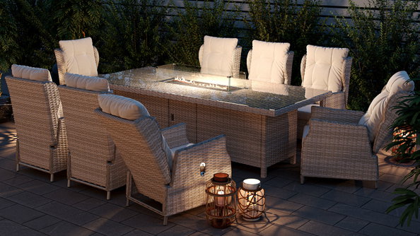 Bariya XL with firepit
