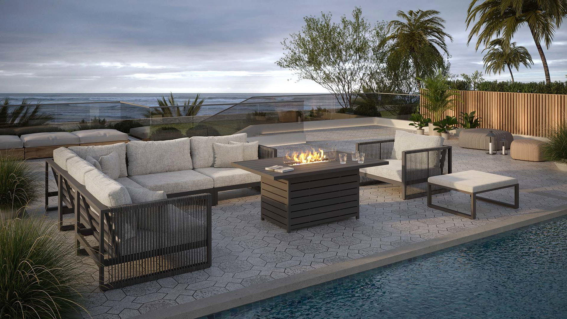 Matteo Rope L with Firepit