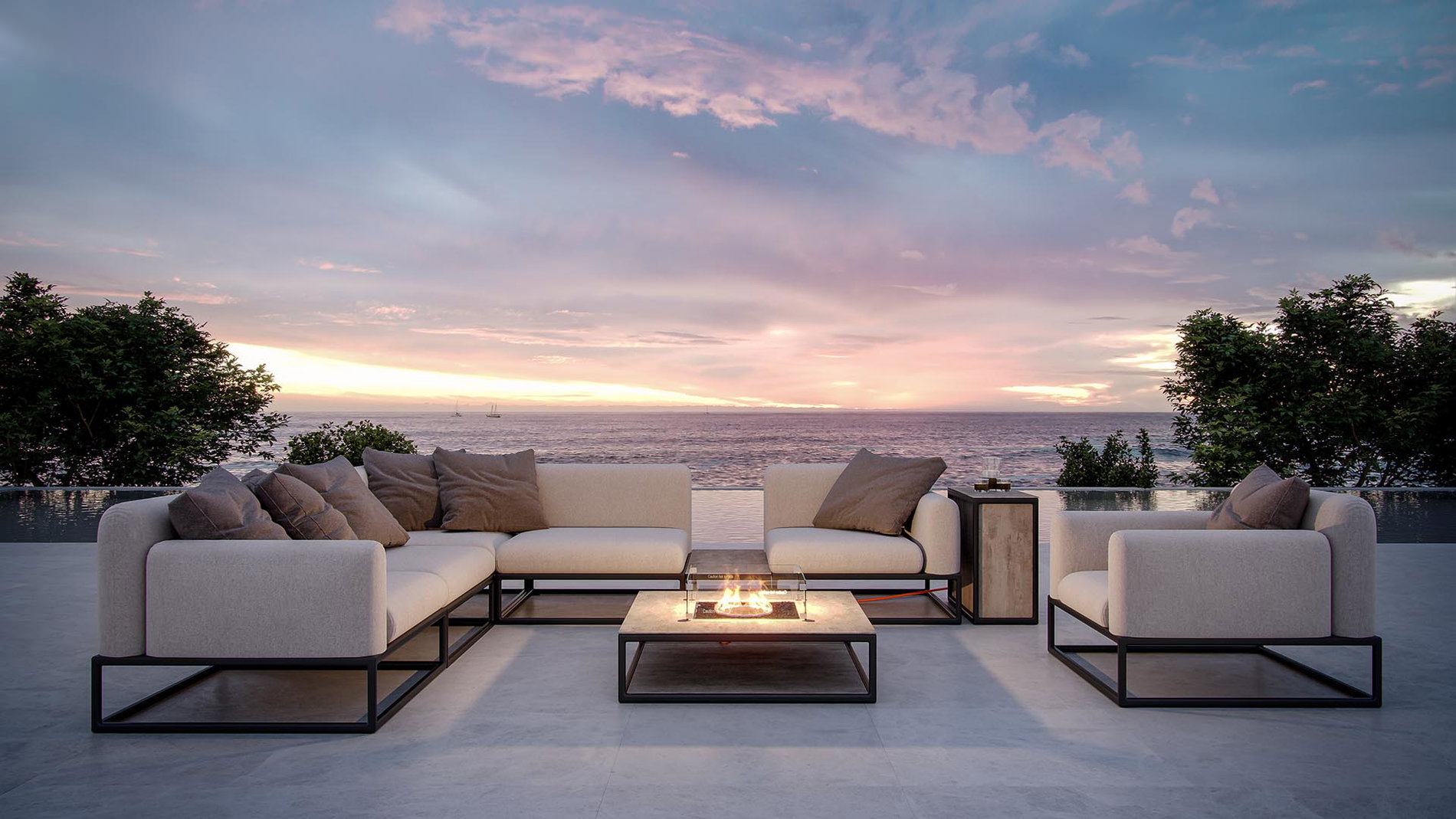 Soyo L with Firepit
