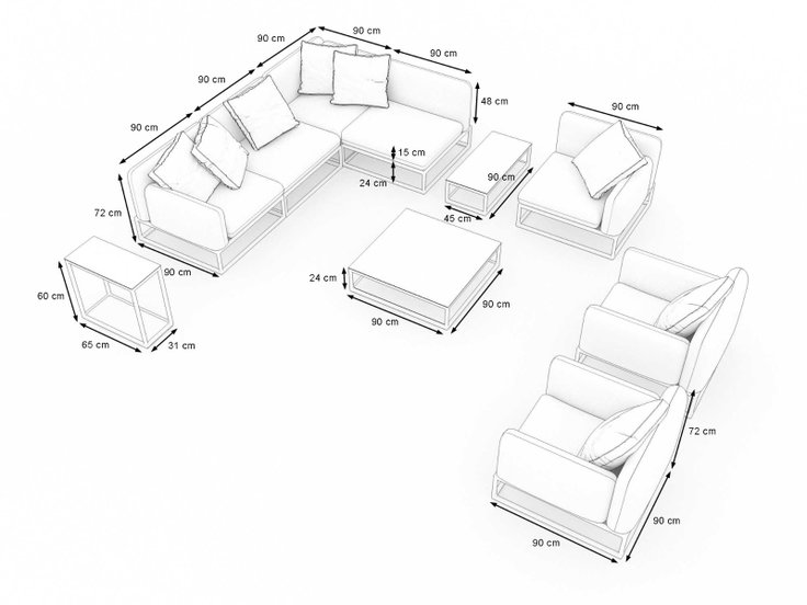 Product dimensions - soyo XL