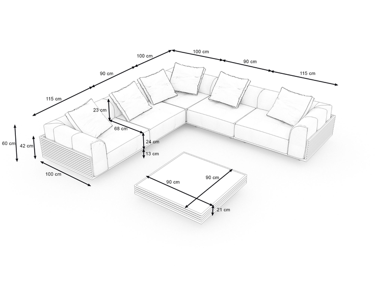 Product dimensions - XXO M