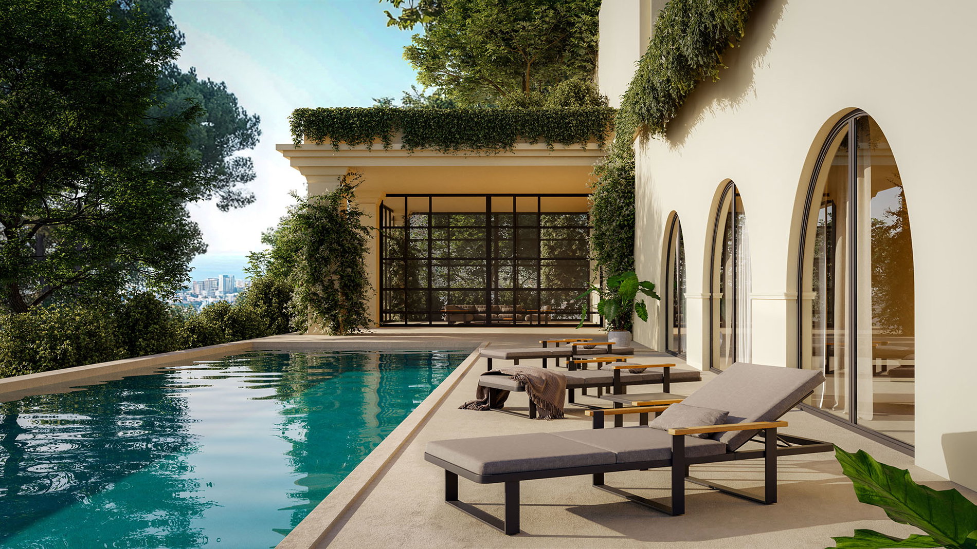 Aura sun lounger