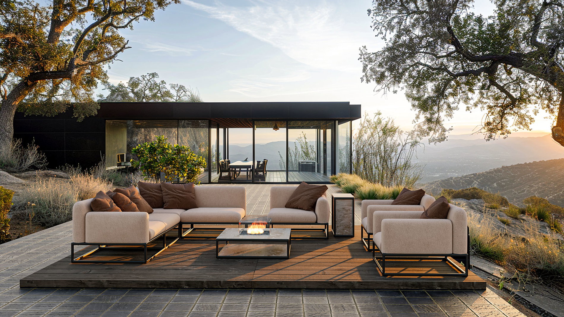 Soyo XL with Firepit