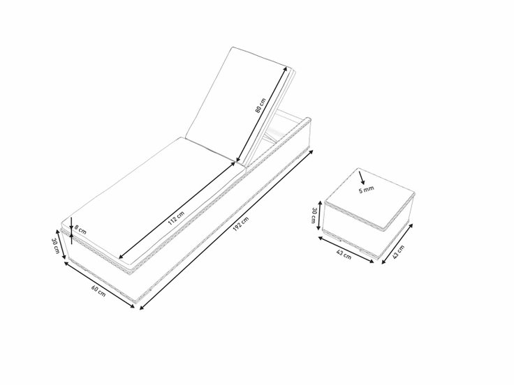 Product dimensions - Ely S