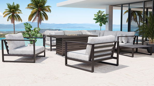 Matteo XL with Firepit