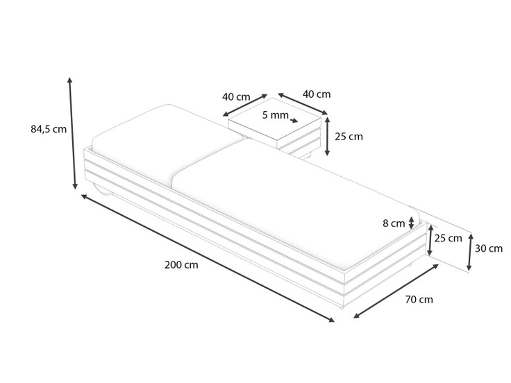 Product dimensions - RN-3