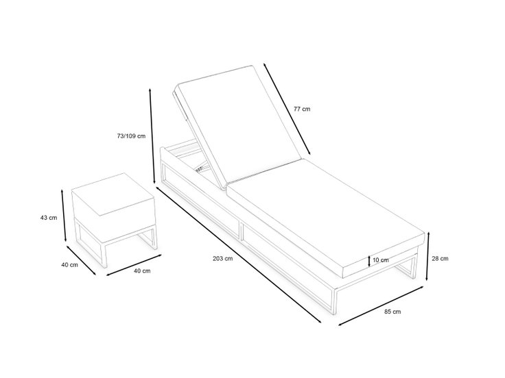 Product dimensions - Liana M