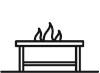 Fire pit tables